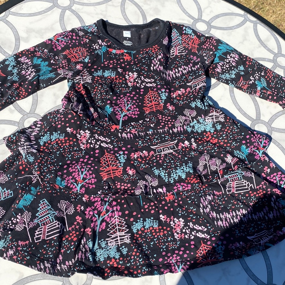 Tea Collection girls pagoda dress size 2